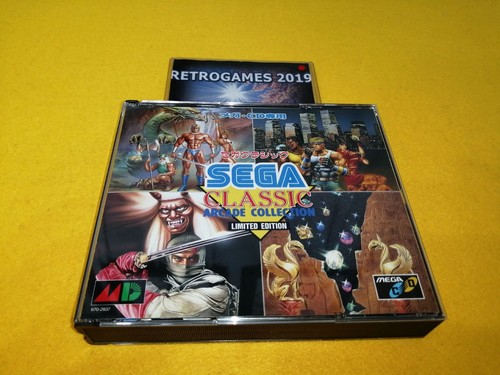 Sega Classics Arcade Collection (1992) Mega-CD box