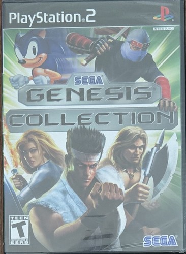 Sega Genesis Collection (2006) PlayStation 2 box