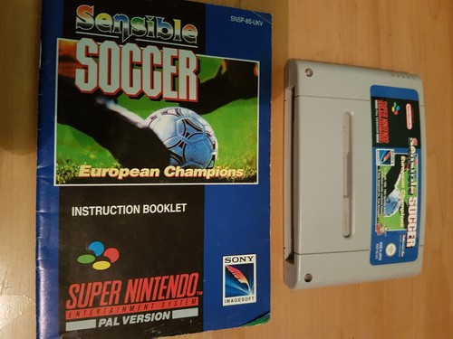 Sensible Soccer (1992) Game Gear box