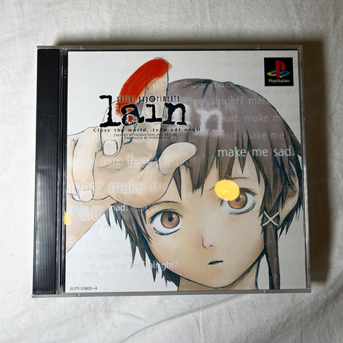 Serial Experiments Lain (1998) PlayStation box