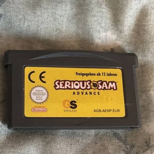 Serious Sam Advance (2004) Game Boy Advance box