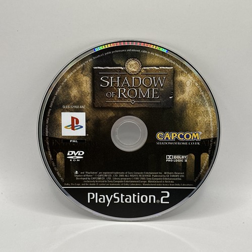 Shadow of Rome (2005) PlayStation 2 box