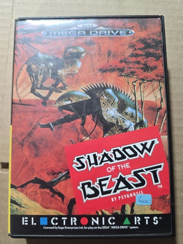 Shadow of the Beast (1989) TurboGrafx-16 / PC Engine box