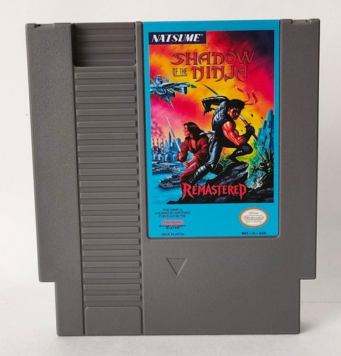 Shadow of the Ninja (1990) NES box