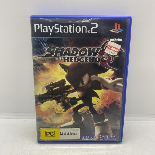 Shadow the Hedgehog (2005) GameCube box