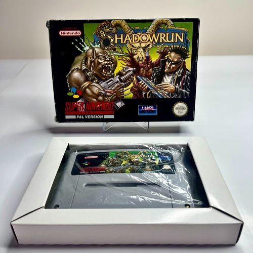 Shadowrun (1993) SNES box