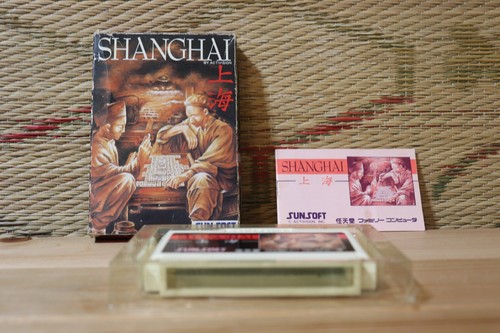 Shanghai (1986) NES box
