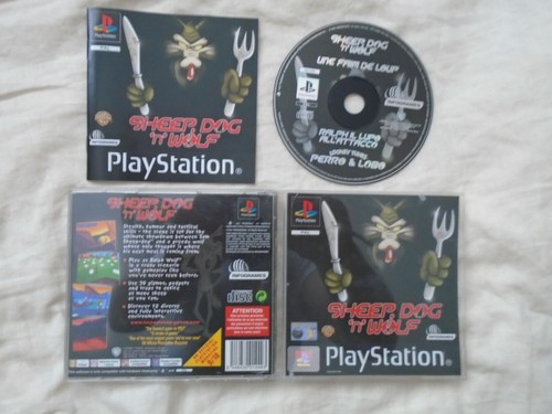 Sheep, Dog 'n' Wolf (2001) PlayStation box