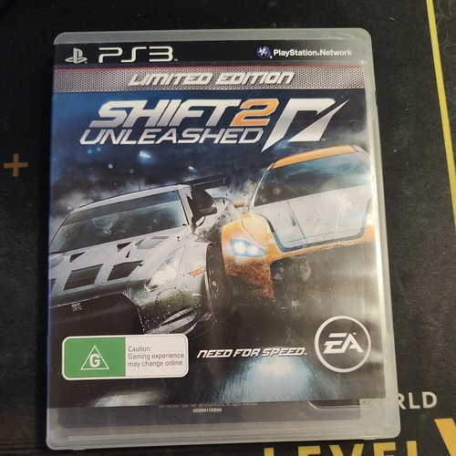 Shift 2 Unleashed (2011) PlayStation 3 box