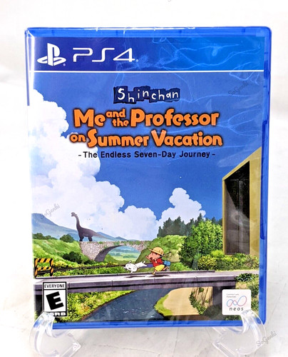 Shin-chan: Me and the Professor on Summer Vacation – The Endless Seven-Day Journey (2021) PlayStation 4 box
