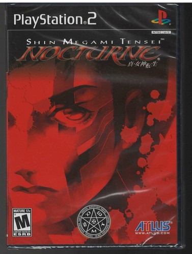 Shin Megami Tensei: Nocturne (2003) PlayStation 2 box