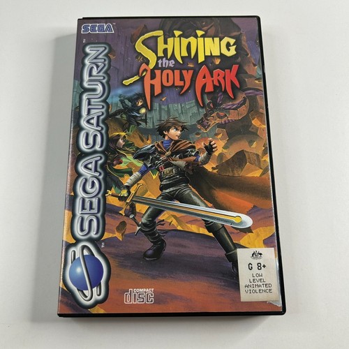 Shining the Holy Ark (1996) Sega Saturn box