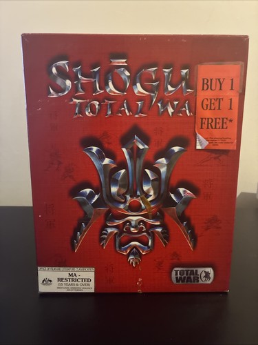Shogun: Total War (2000) Windows box