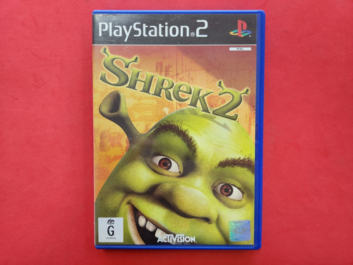 Shrek 2 (2004) PlayStation 2 box