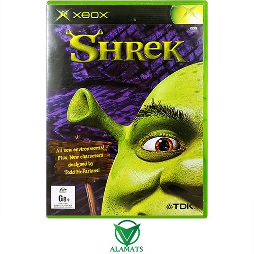 Shrek (2001) Xbox box