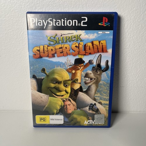 Shrek SuperSlam (2005) GameCube box