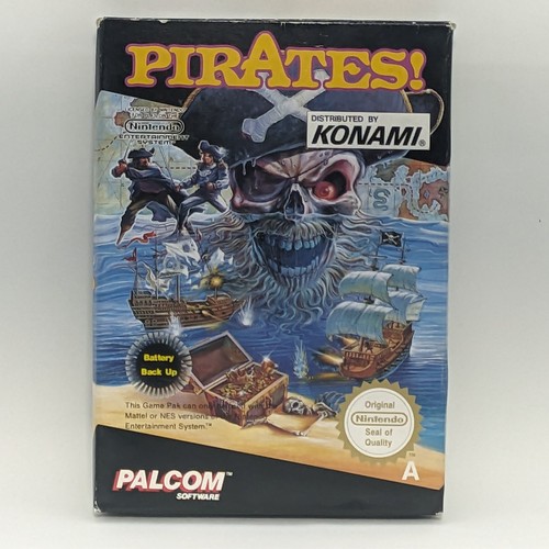 Sid Meier's Pirates! (1987) Atari ST box