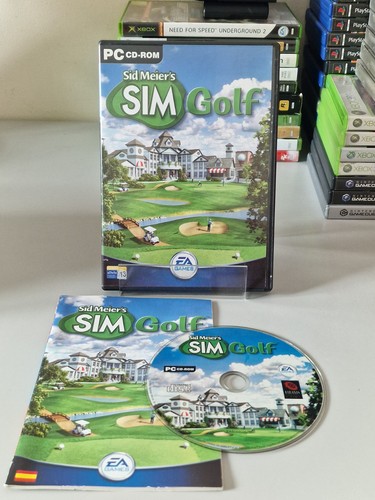 Sid Meier's SimGolf (2002) Windows box