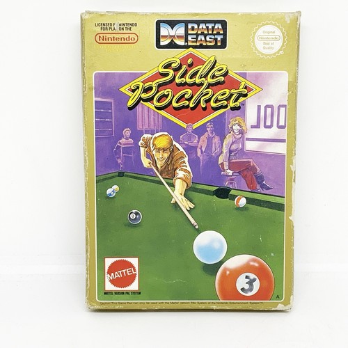 Side Pocket (1986) Arcade box
