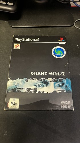 Silent Hill 2 (2001) PlayStation 2 box