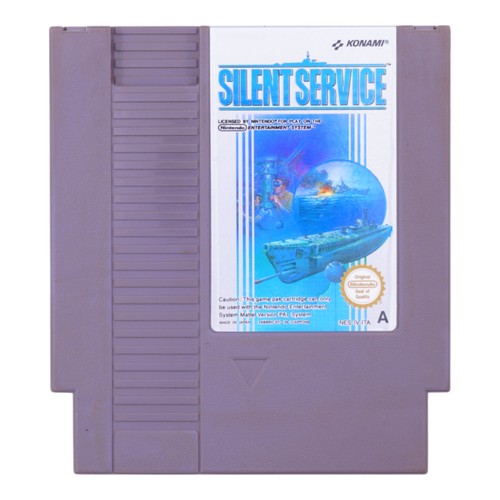 Silent Service (1985) Apple IIGS box
