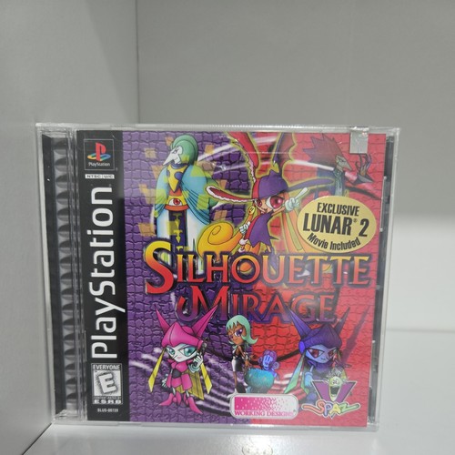 Silhouette Mirage (1997) PlayStation box