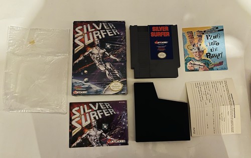 Silver Surfer (1990) NES box