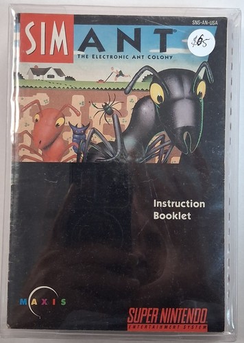 SimAnt (1991) DOS box