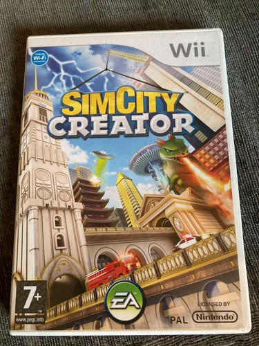 SimCity Creator (2008) Wii box