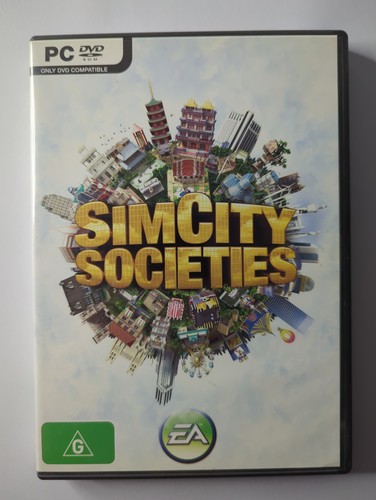 SimCity Societies (2007) Windows box