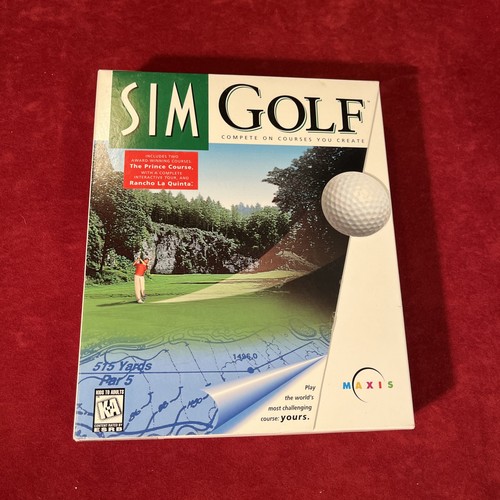 SimGolf (1996) Windows box
