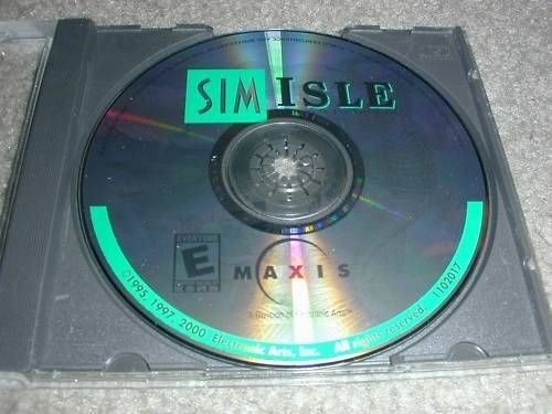 SimIsle (1995) Mac box