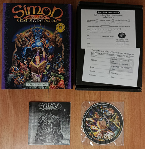 Simon the Sorcerer (1993) Acorn Archimedes box