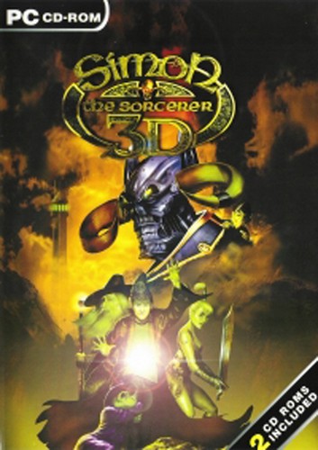 Simon the Sorcerer 3D (2002) Windows box