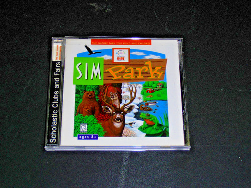SimPark (1996) Mac box