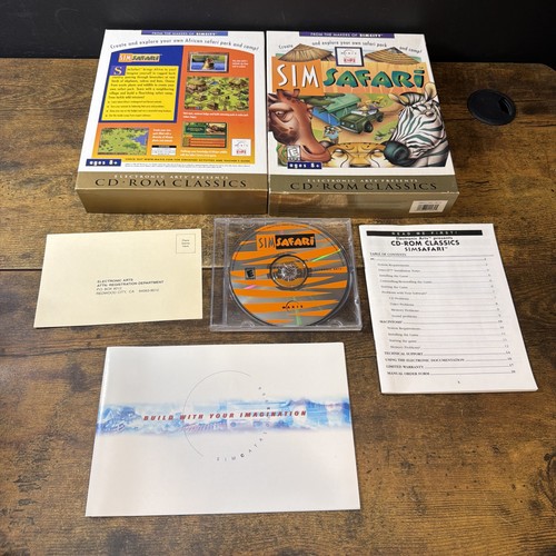 SimSafari (1998) Windows box