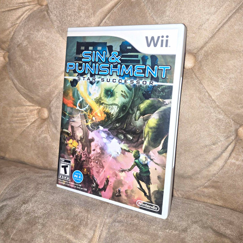 Sin & Punishment: Star Successor (2009) Wii box
