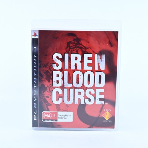 Siren: Blood Curse (2008) PlayStation 3 box