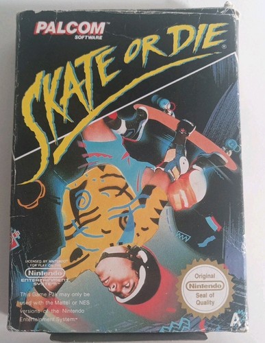 Skate or Die! (1987) Apple IIGS box