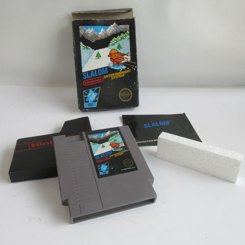 Slalom (1987) NES box