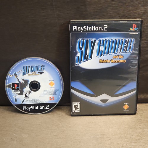 Sly Cooper and the Thievius Raccoonus (2002) PlayStation 2 box