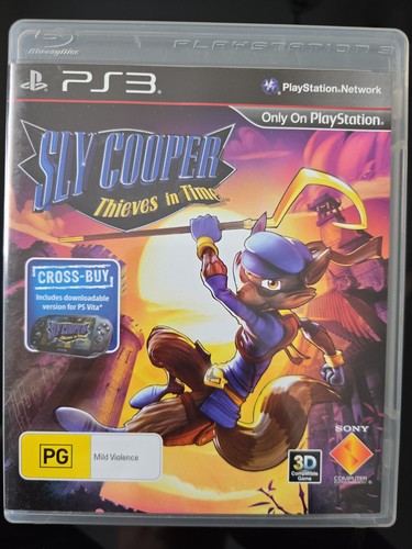 Sly Cooper: Thieves in Time (2013) PlayStation 3 box