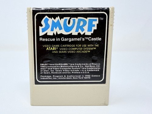 Smurf: Rescue in Gargamel's Castle (1982) ColecoVision box