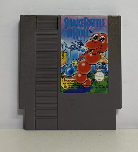 Snake Rattle 'n' Roll (1990) NES box