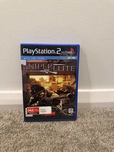 Sniper Elite (2005) PlayStation 2 box