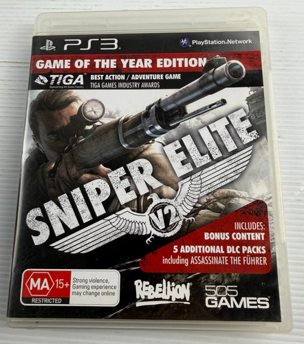 Sniper Elite V2 (2012) Wii U box