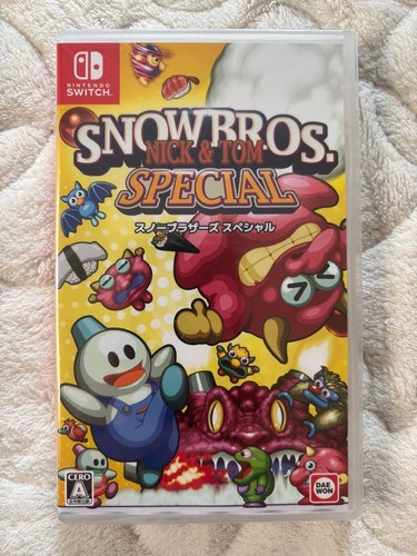 Snow Bros.: Nick and Tom (1990) Arcade box