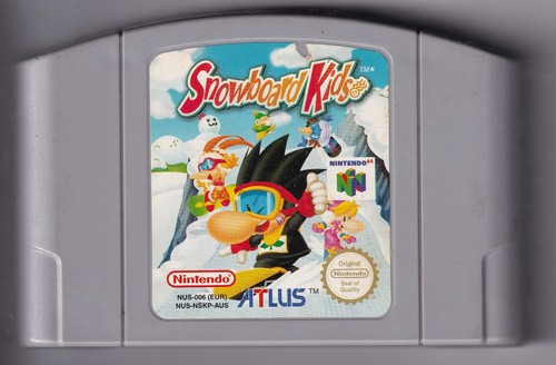 Snowboard Kids (1997) Nintendo 64 box