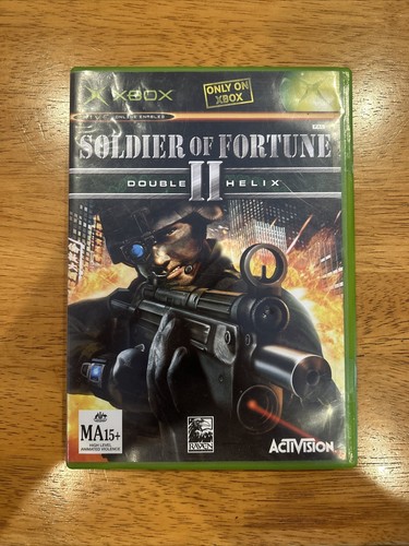 Soldier of Fortune II: Double Helix (2002) Xbox box