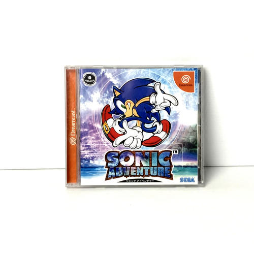 Sonic Adventure (1998) Dreamcast box